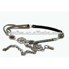 Metal Chain With PU Belts For Garments Accessories